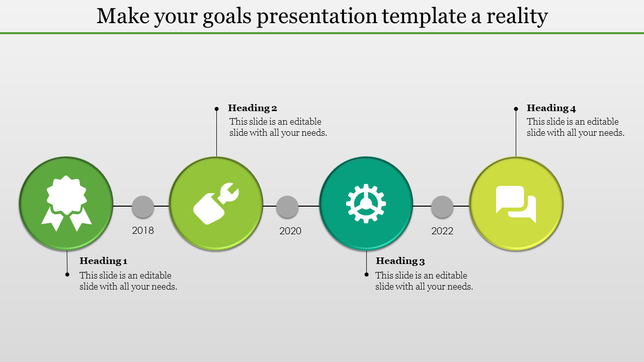 goals presentation template-Make your goals presentation template a reality